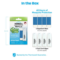 Max Life Mosquito Repellent Refills - 48 Hours